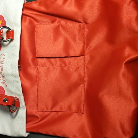 RARE Coach Poppy Cherry Chan Tote Bag - Picture 12 of 15